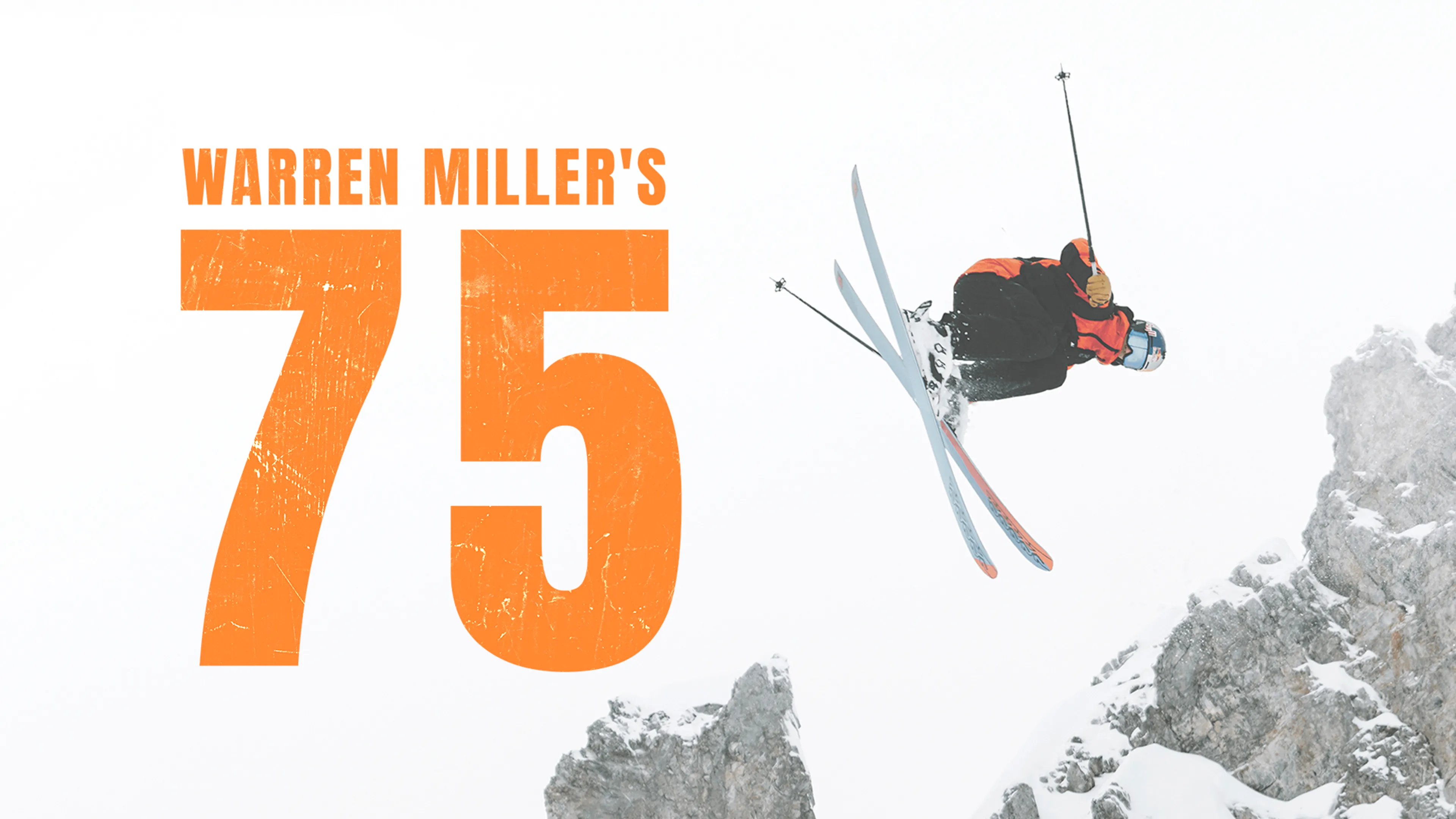 Warren Miller's 75 poster